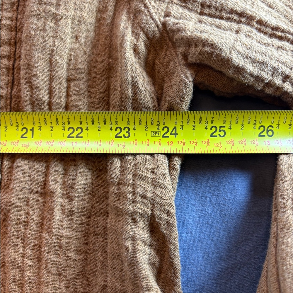 Urban Outfitters 100% Cotton Gauzy Button Down Oversized, Soft, size Large - Picture 3 of 5